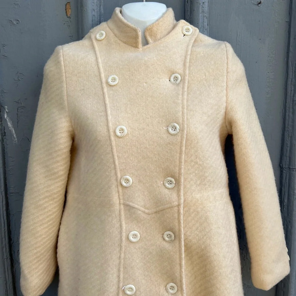 Yves Saint Laurent Jeunesse Vintage Wool Coat, size 2/4 - Picture 3 of 15
